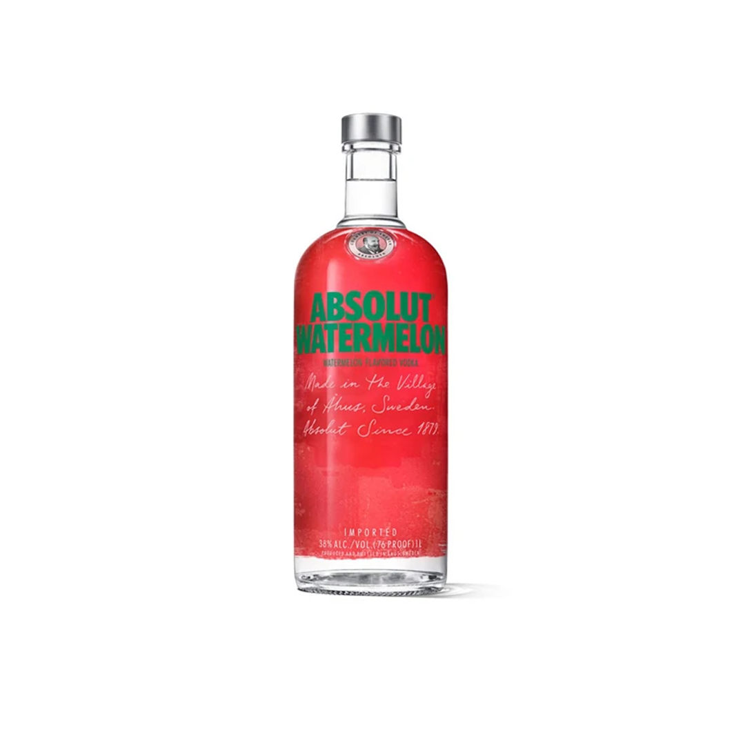 BEB VODKA ABSOLUT WATERMELON 1LT