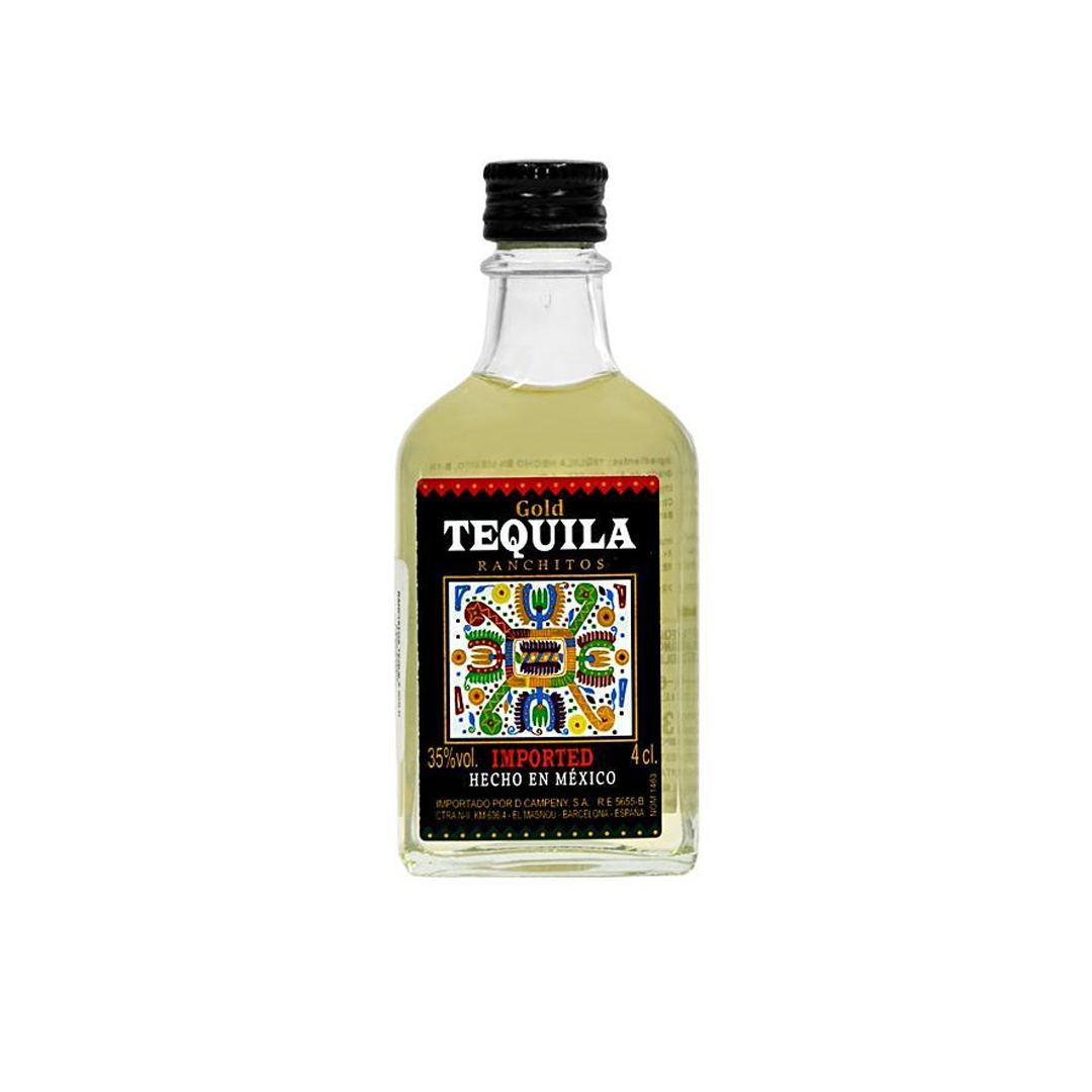 BEB TEQUILA ESPANHOL RANCHITOS GOLD 40ML