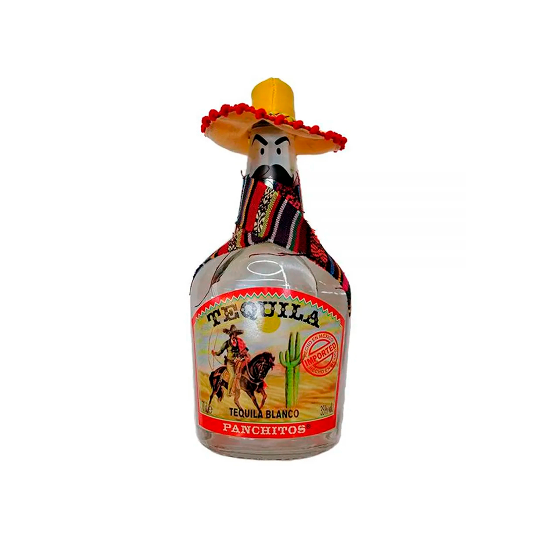 TEQUILA PANCHITOS 700ML C/SOMBRERITO