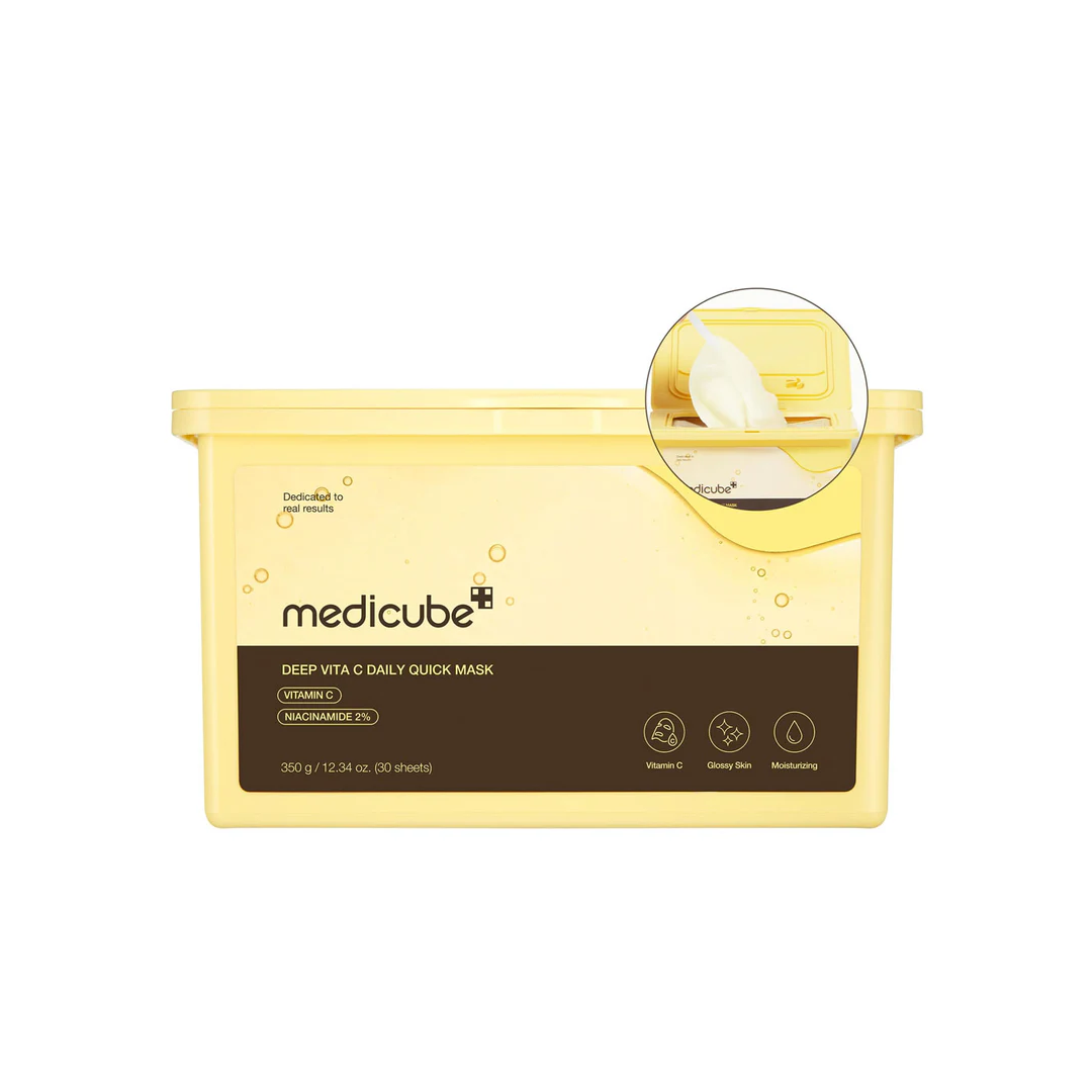 CREME FACIAL MEDICUBE DEEP VITA C DAILY QUICK 350G
