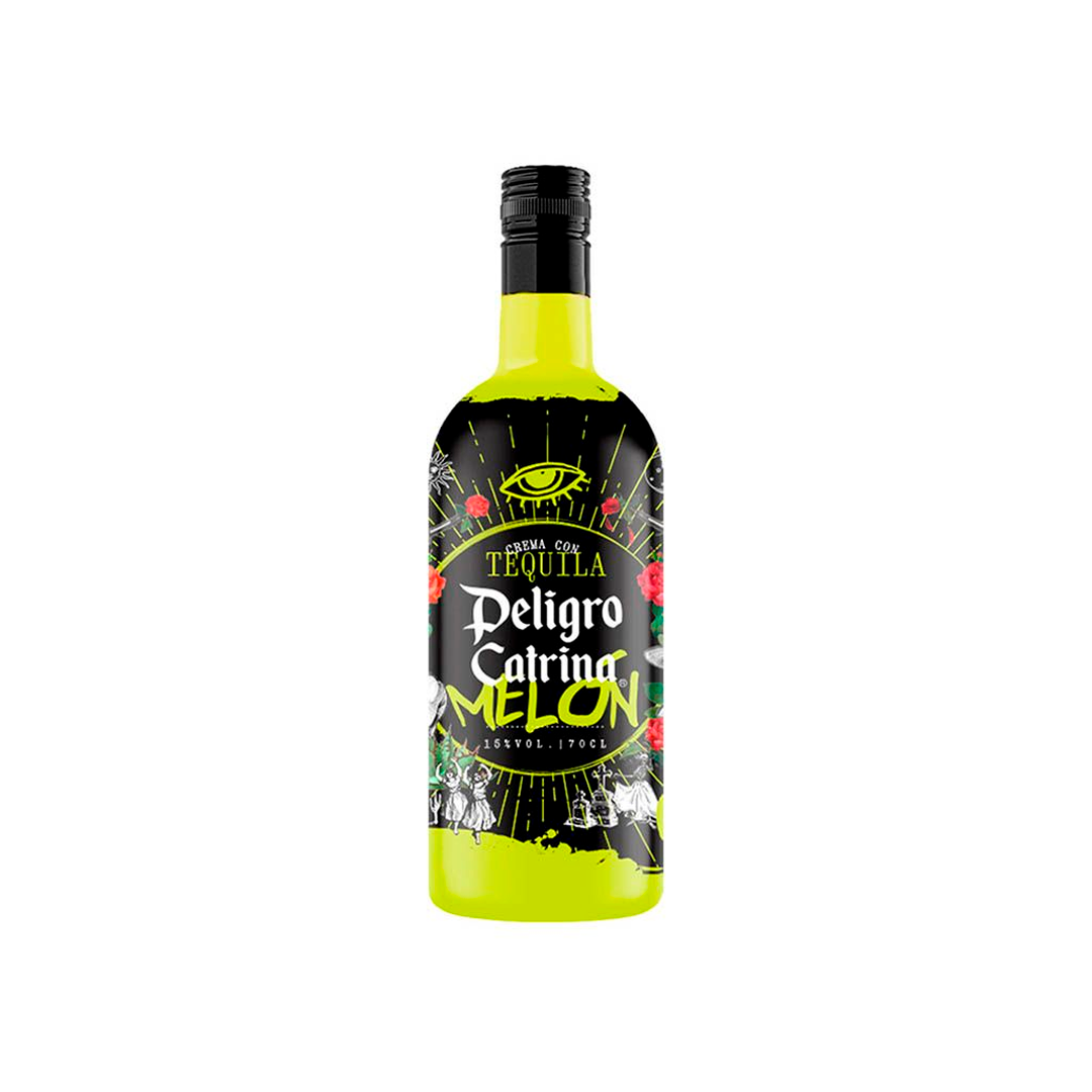 BEB TEQUILA PELIGRO CATRINA MELON 700ML