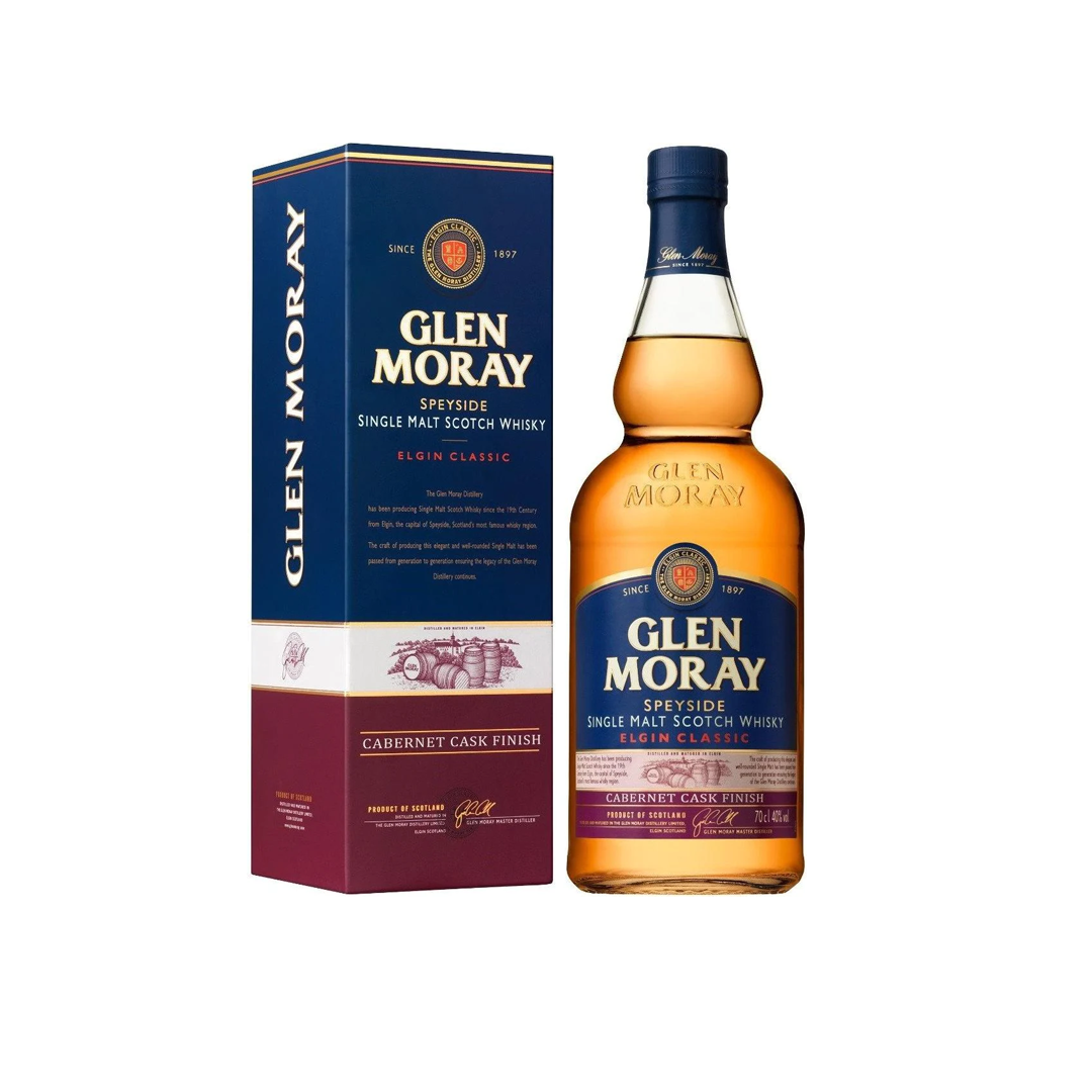 BEB WHISKY GLEN MORAY CABERNET CASK 700ML