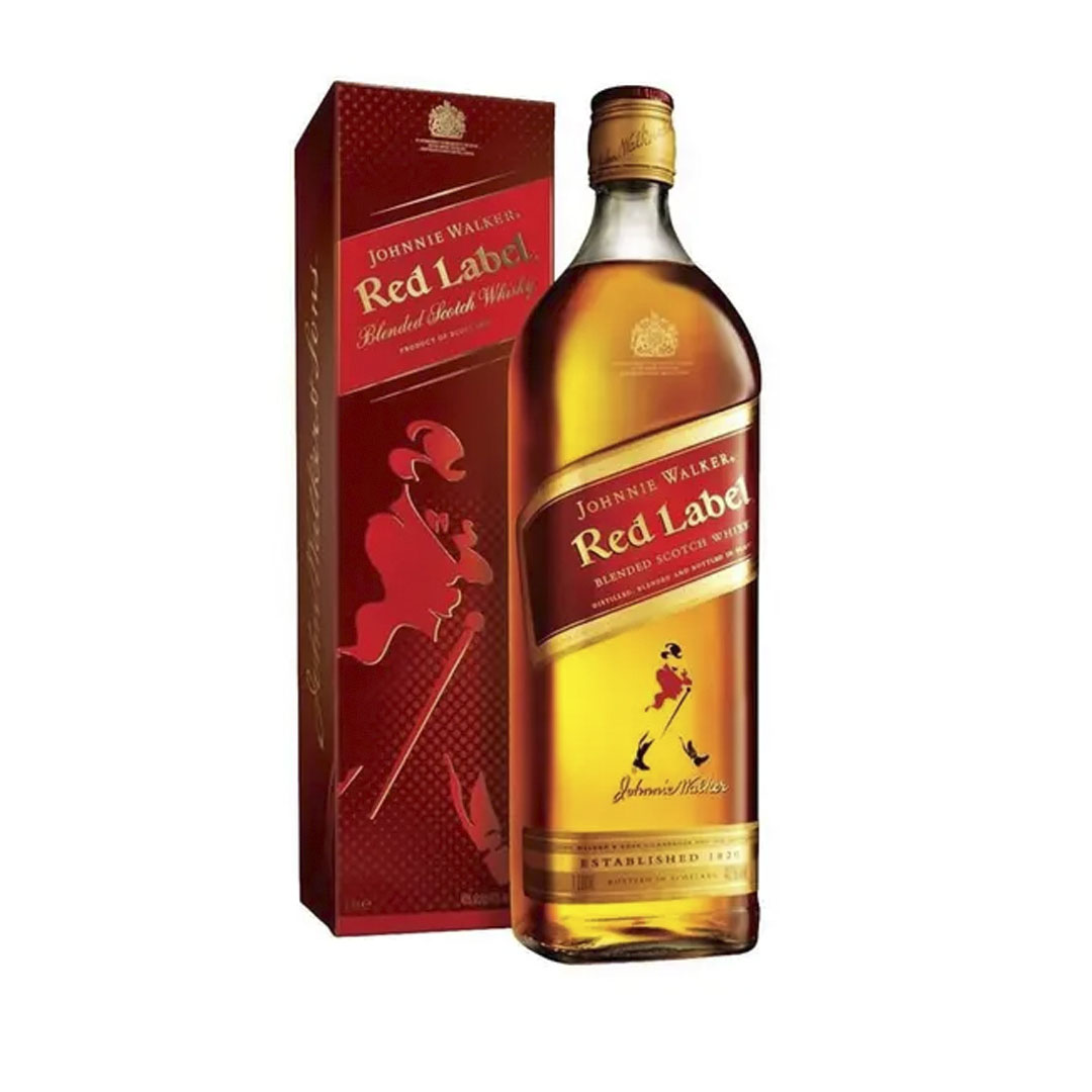 BEB WHISKY JOHNNIE WALKER RED LABEL 1LT 190143 DC