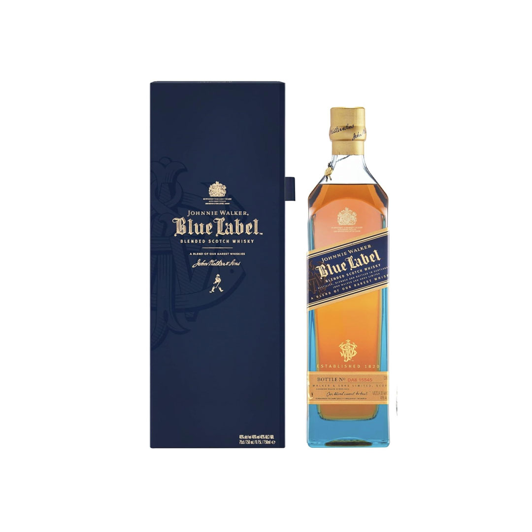 BEB WHISKY JOHNNIE WALKER BLUE LABEL 750ML 114279   DC
