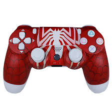 GAME PS4 AC CONTROL DUALSHOCK P4 SPIDERMAN TRILOGI