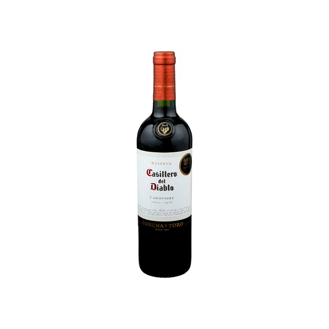 Anúncio: Beb Vinho Casillero Del Diablo Carmenere Reserva Concha Y Toro 750ml 8