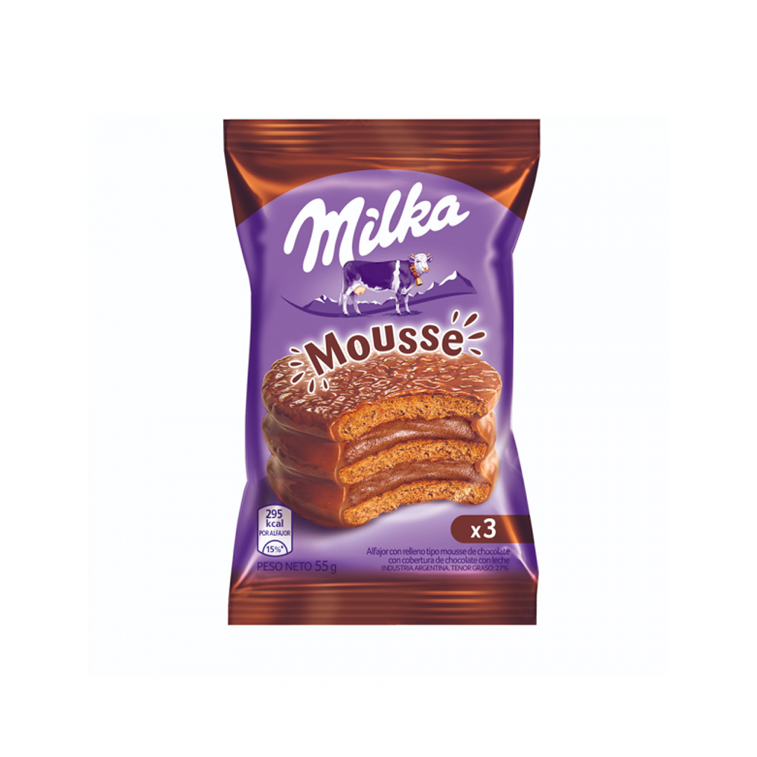 ALFAJOR MILKA MOUSE 55G 3785*