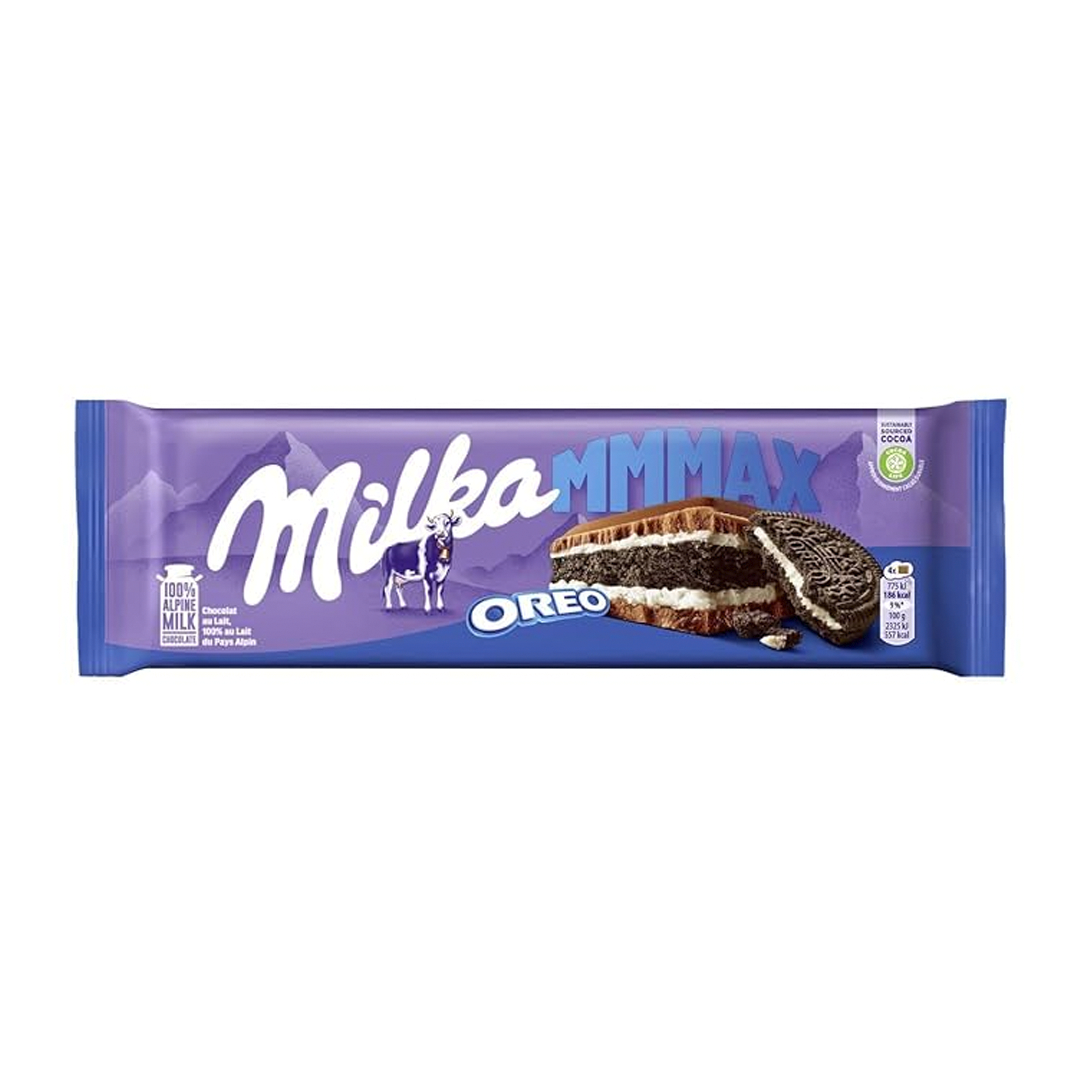 CHOCOLATE MILKA MMMAX OREO BARRA 300G 277503/289285*
