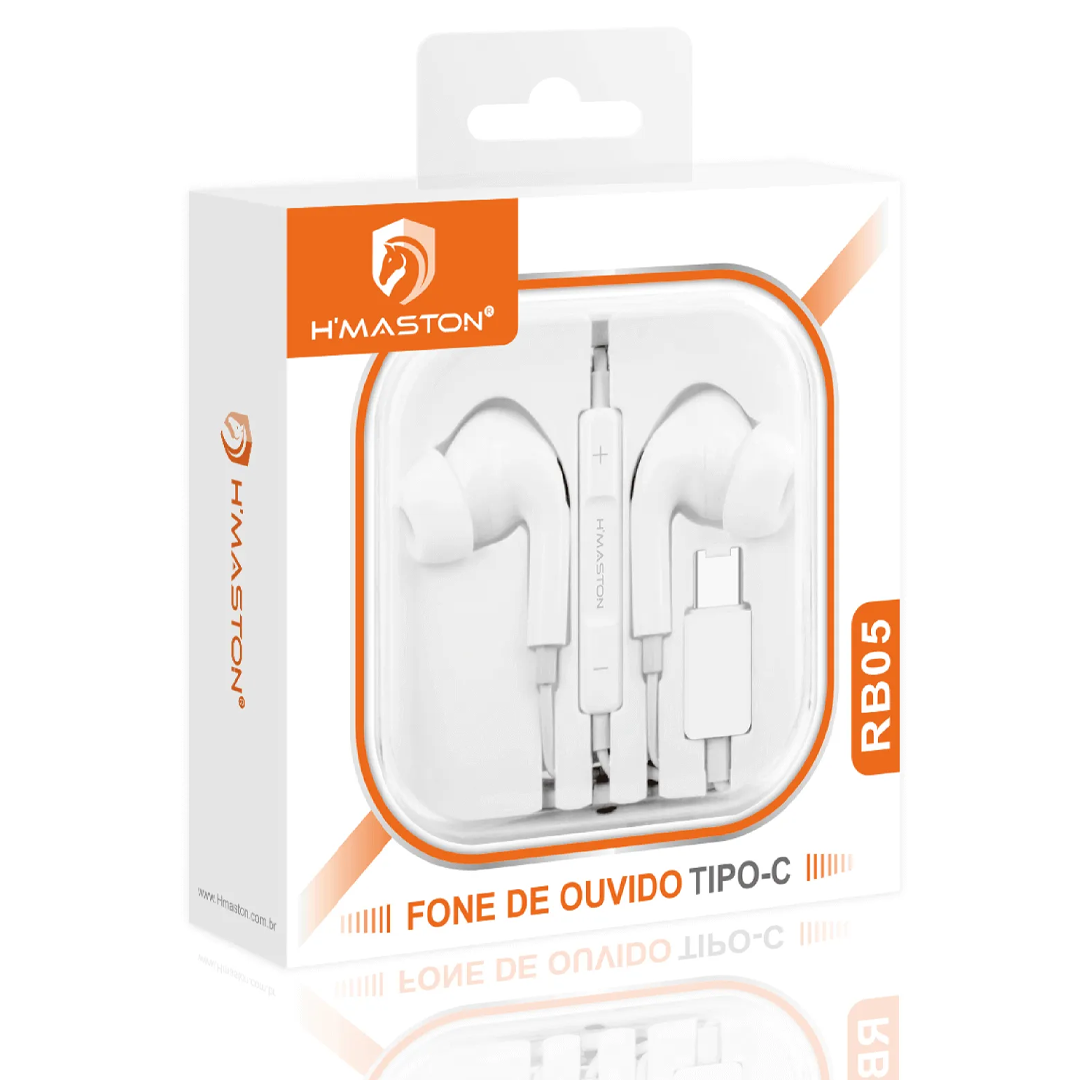 AC CEL FONE H MASTON RB05 TYPE-C BRANCO