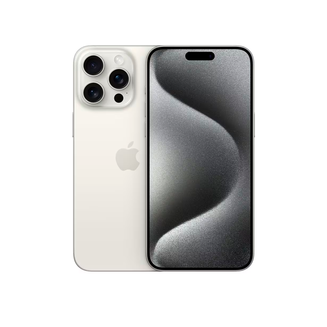 iPhone 15 Pro 256gb White Titanium (Semi Novo)