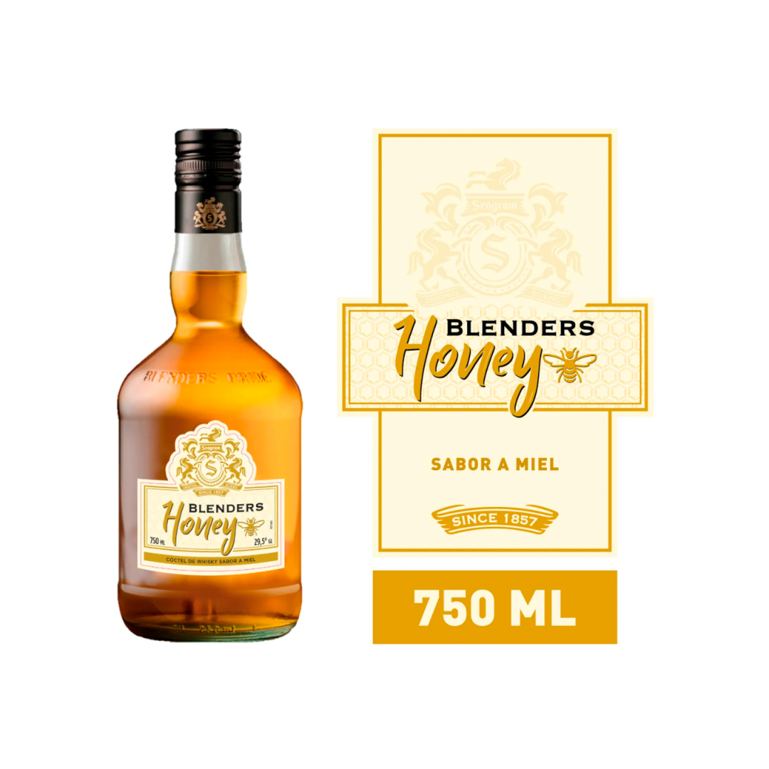 BEB WHISKY BLENDERS HONEY 750ML