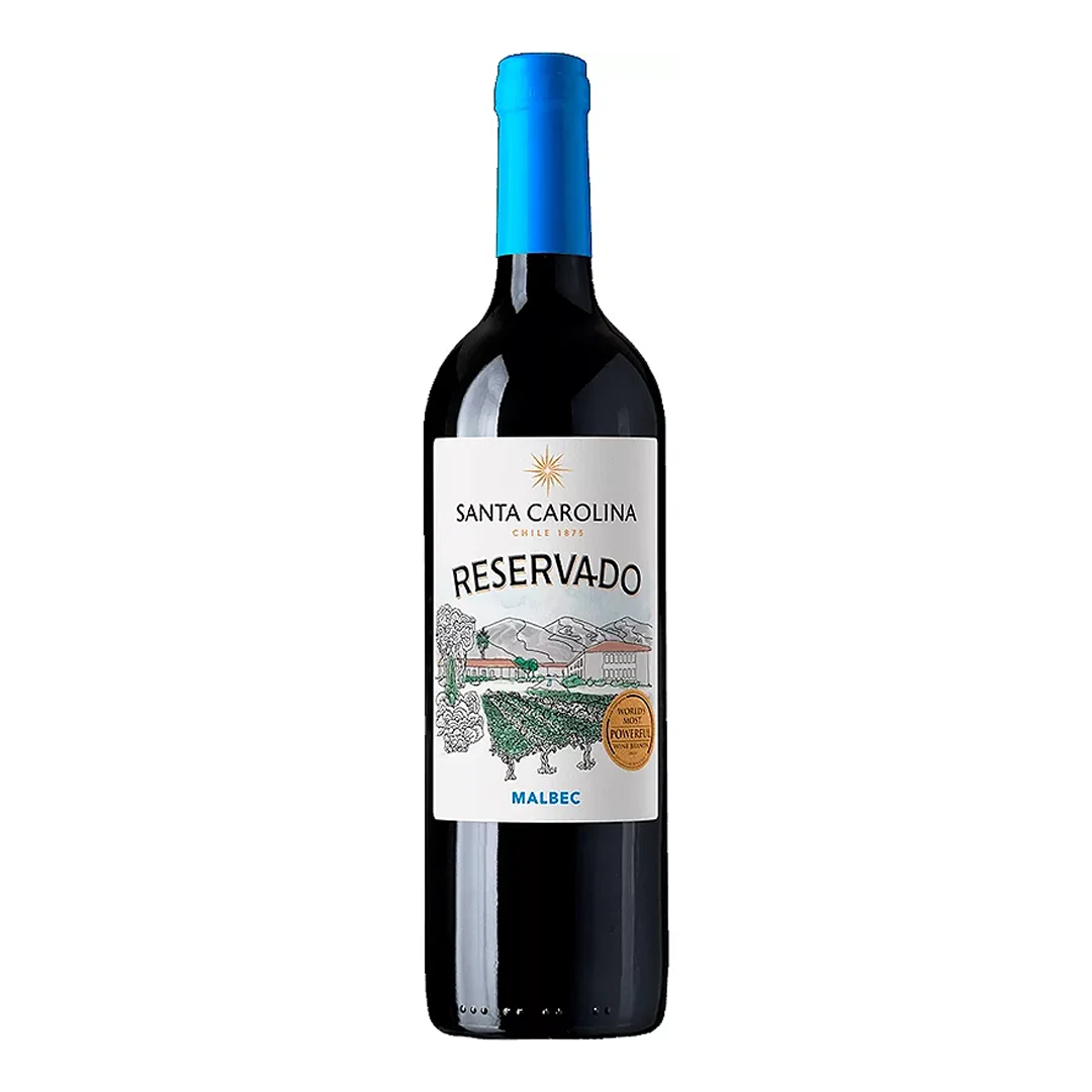 BEB VINHO SANTA CAROLINA RESERVADO MALBEC TINTO 750ML
