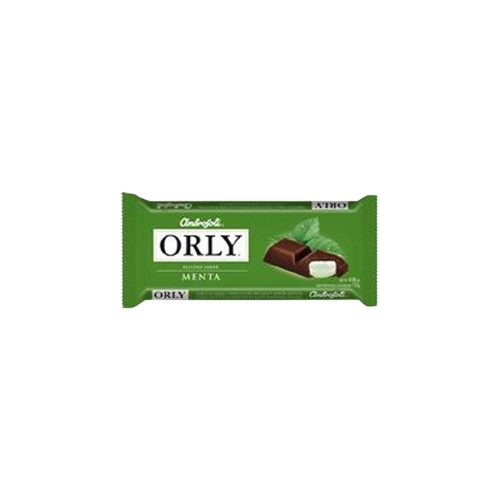 Anúncio: Chocolate Orly Menta Barra 95G 893474