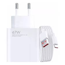 ACESSÃRIO CELULAR FONTE CARREGADOR XIAOMI MDY-12-EH 67W USB TYPE-C BRANCO