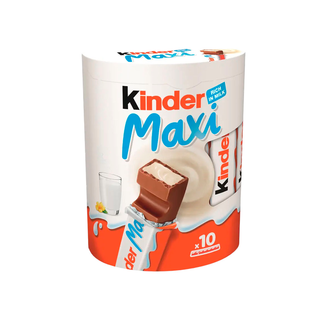 CHOCOLATE KINDER MAXI 210G X10