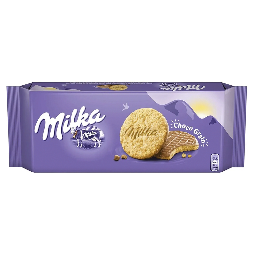 BISCOITO MILKA CHOCO GRAIN 7X 294G