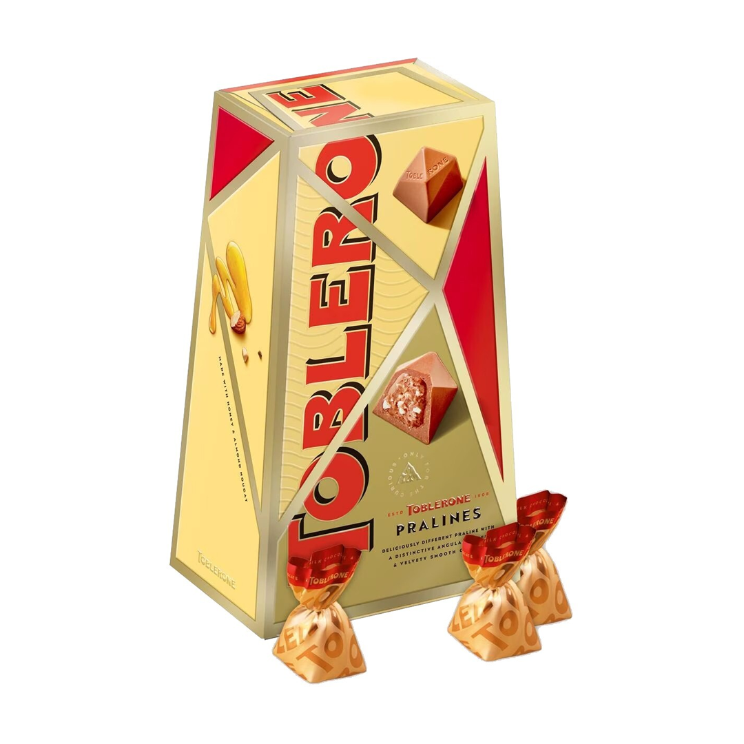 BOMBOM TOBLERONE DIAMOND PRALINES 31PCS 300G| | LG Importados