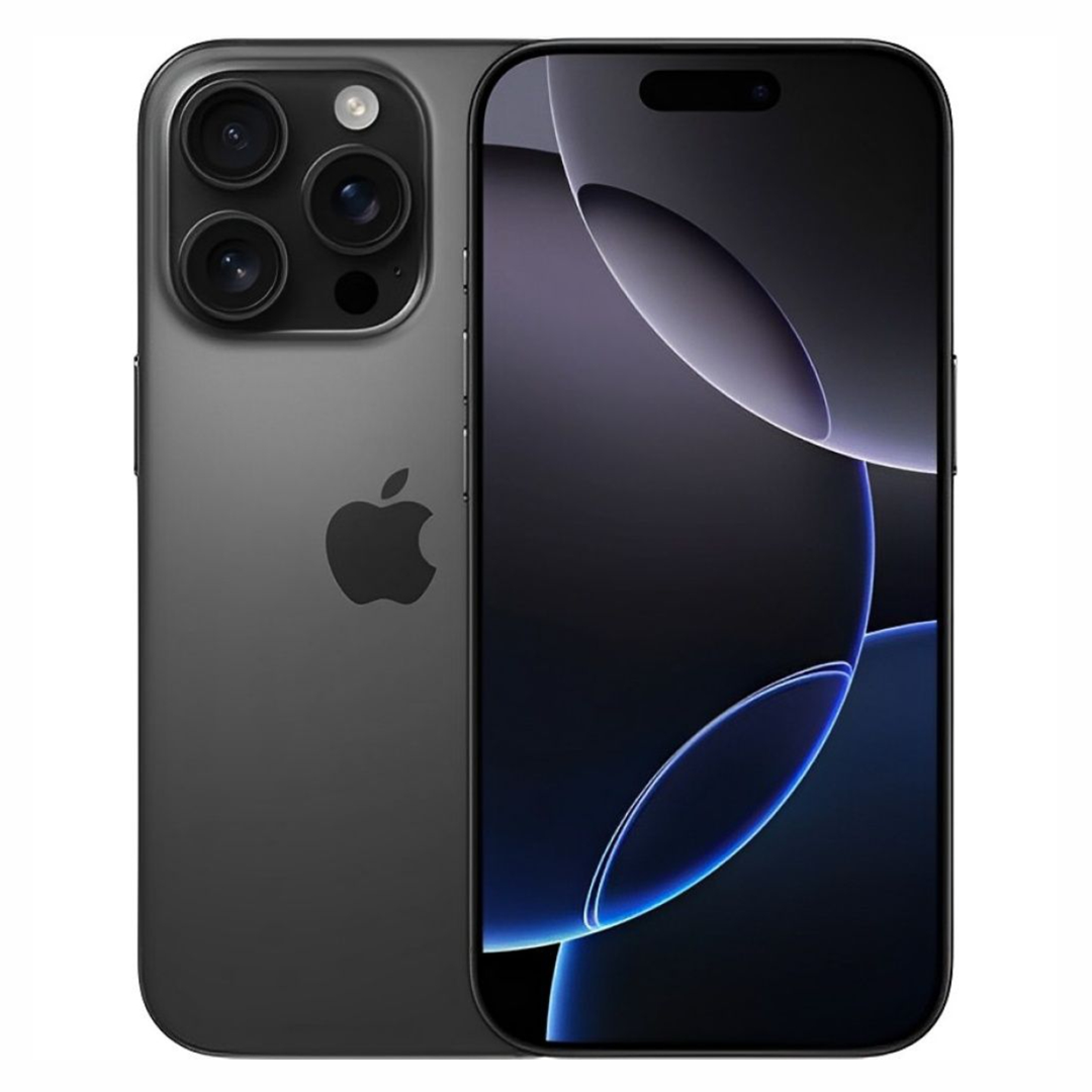 CEL APPLE SEMI NOVO IPHONE 16 PRO 128GB BLACK TITANIUM ESIM 30 DIA