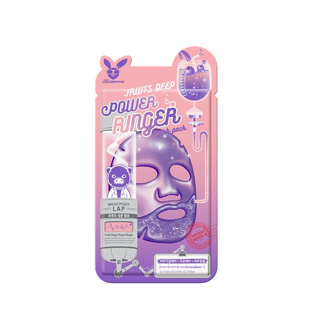 MASCARA FACIAL ELIZAVECCA FRUITS DEEP POWER RINGER