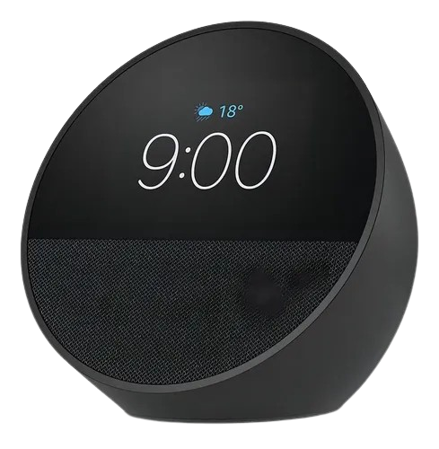 Speaker Amazon ECHO SPOT Alexa Clock BT Charcoal Preto