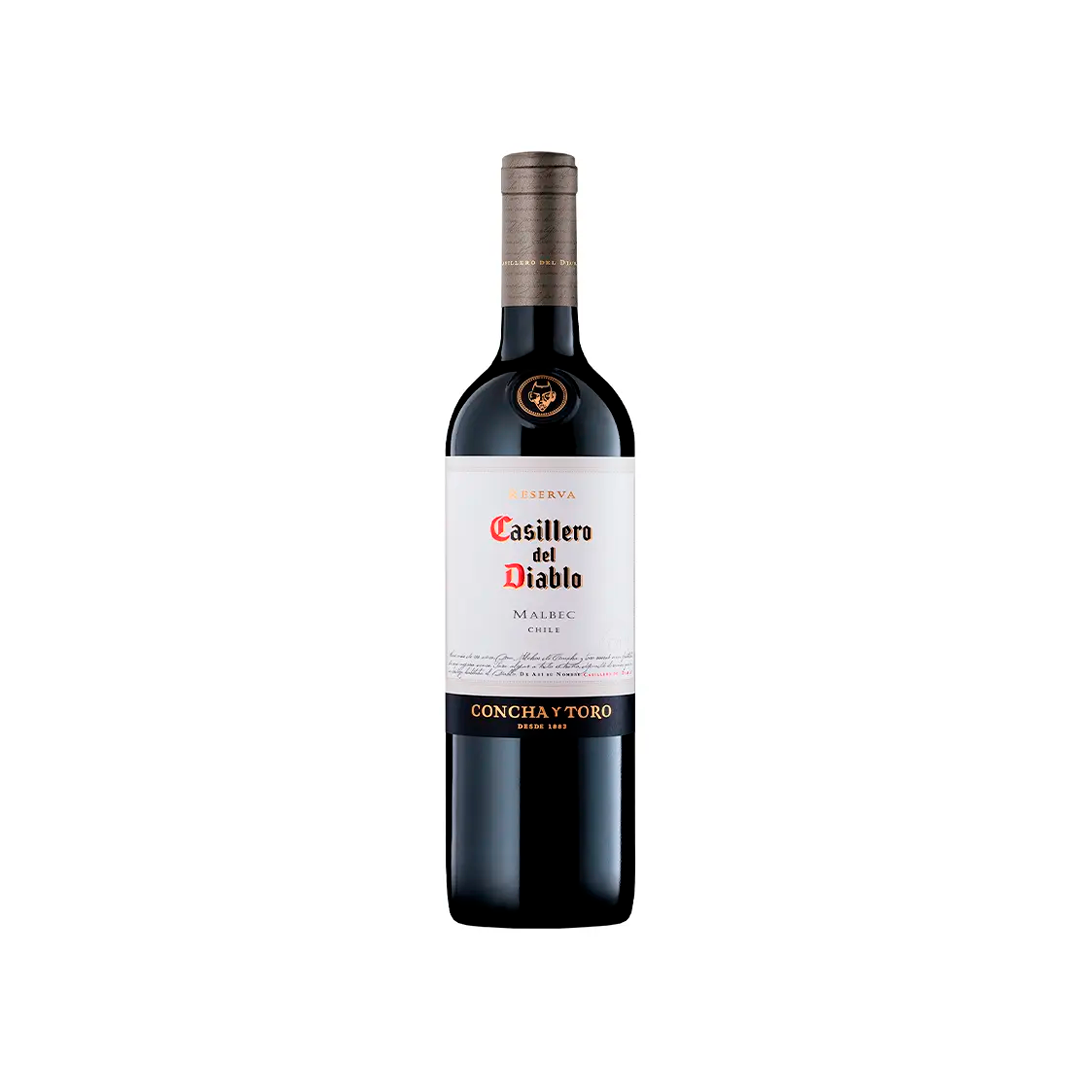 BEB VINHO CASILLERO DEL DIABLO MALBEC CONCHA Y TORO 750ML