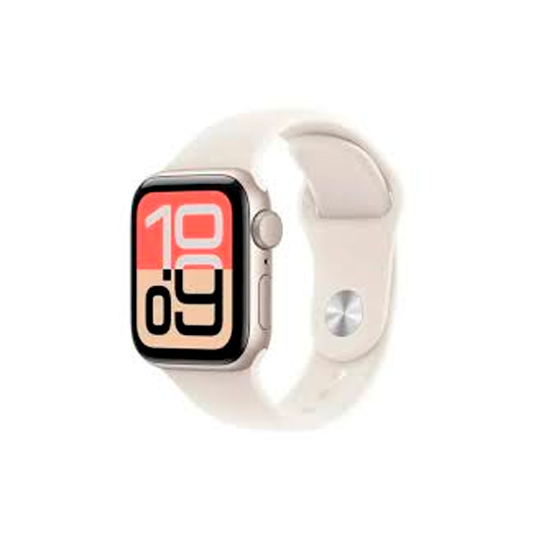 RELOGIO APPLE WATCH SE 3 44MM MEHJ4LW/A STARLIGHT GPS M/L