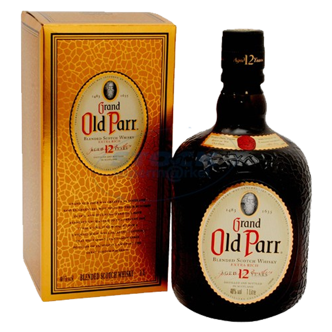 BEB WHISKY GRAND OLDPAR 12 YAER 1LT CX 004020 DC
