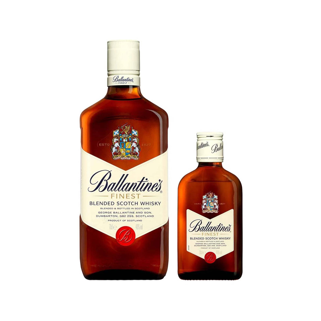 BEB WHISKY ESCOCES BALLANTINES FINEST 200ML