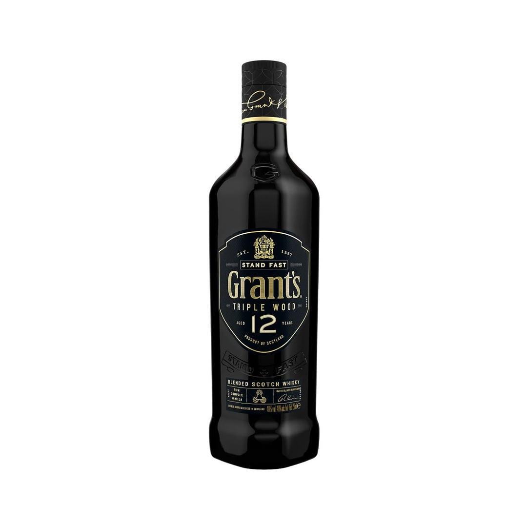 BEB WHISKY ESCOCES GRANTS TRIPLE WOOD 12 ANOS 1LT