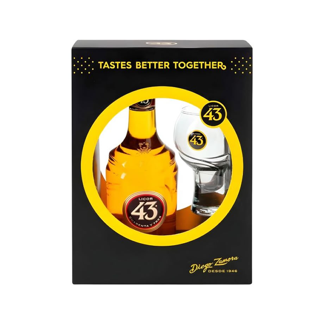 BEB LICOR ESP LICOR 43 700ML + COPO 902946 DC