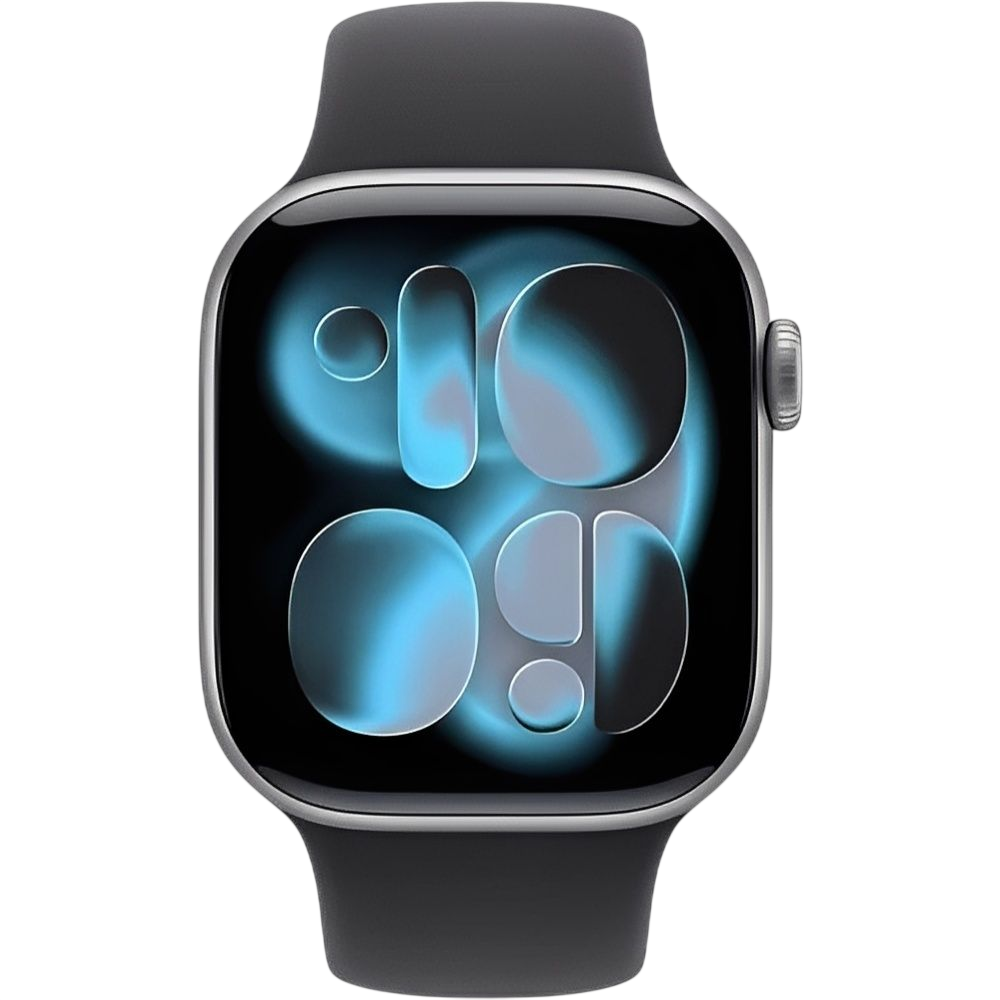 RELOGIO APPLE WATCH S11 42MM MEQW4LW/A GPS SPACE GRAY AL BLACK S/M