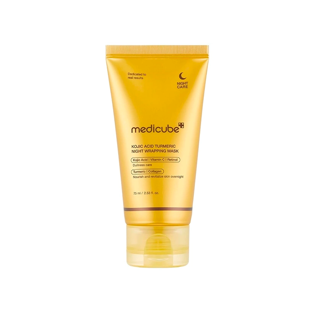 MASCARA FACIAL MEDICUBE KOJIC ACID TURMERIC 70PCS 160ML