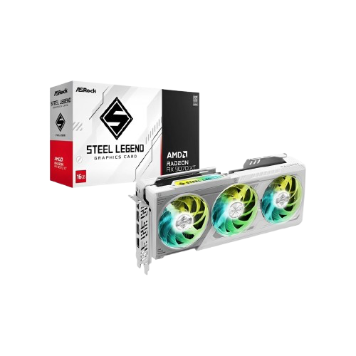 エクリプス　ヴァリアント　レクシータテストロッサ 96MML VGA PCIE 16GB DDR6 Asrock AMD Radeon RX9070XT Esteel Legend Branca