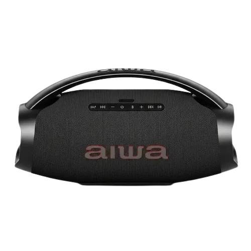 SPEAKER AIWA AW-H51BT BOOMBOX PRETO AUX/USB