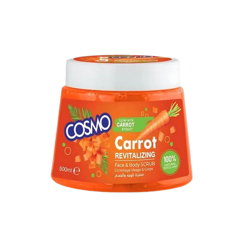 Cosmo Exfoliante Carrot Revitalizing BODY Scrub 500G