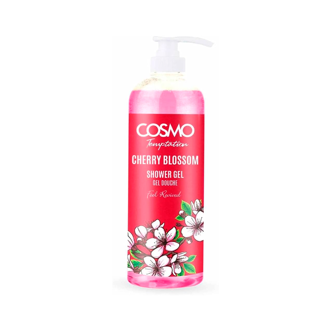 SABONETE LIQUIDO COSMO TEMPTATION CHERRY BLOSSOM SHOWER GEL 1LT