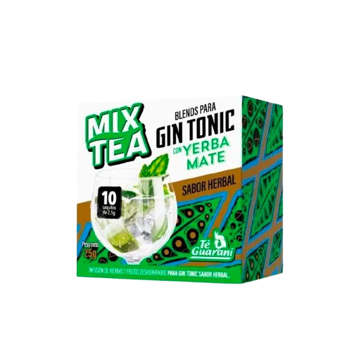 CHA TE GUARANI GIN TONIC MIX HERBAL 25G 10PCS