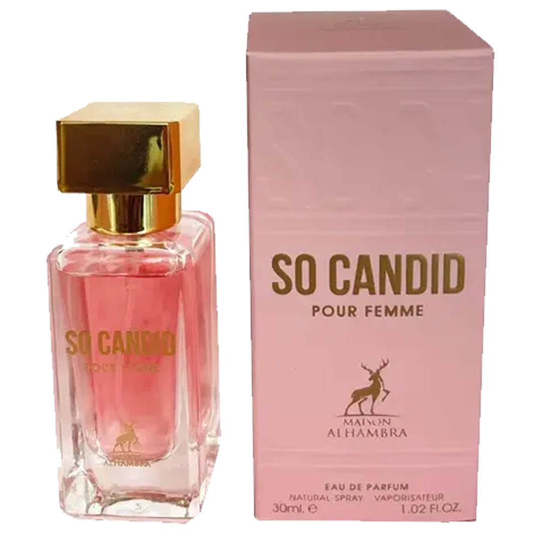 MAISON ALHAMBRA SO CANDID POUR FEMME 30ML EDP