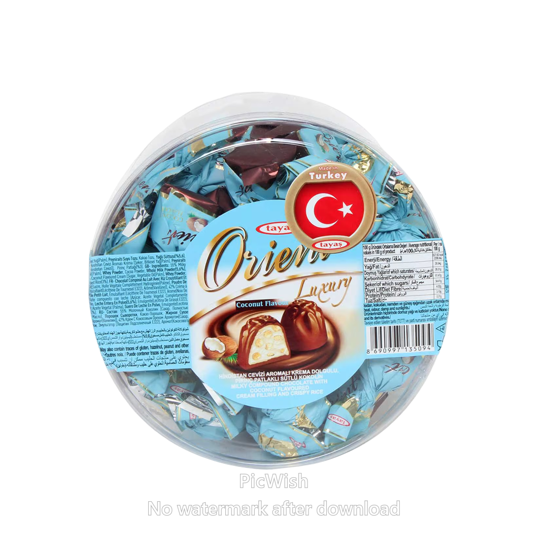 Anúncio: Bombom Tayas Coconut Flavour 1KG 135094
