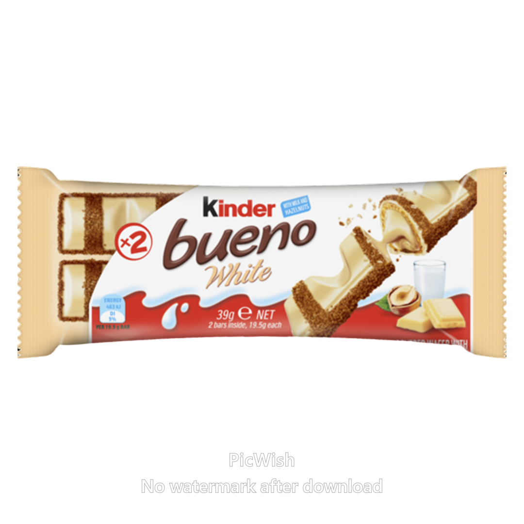 Anúncio: Chocolate Kinder Bueno White 39G