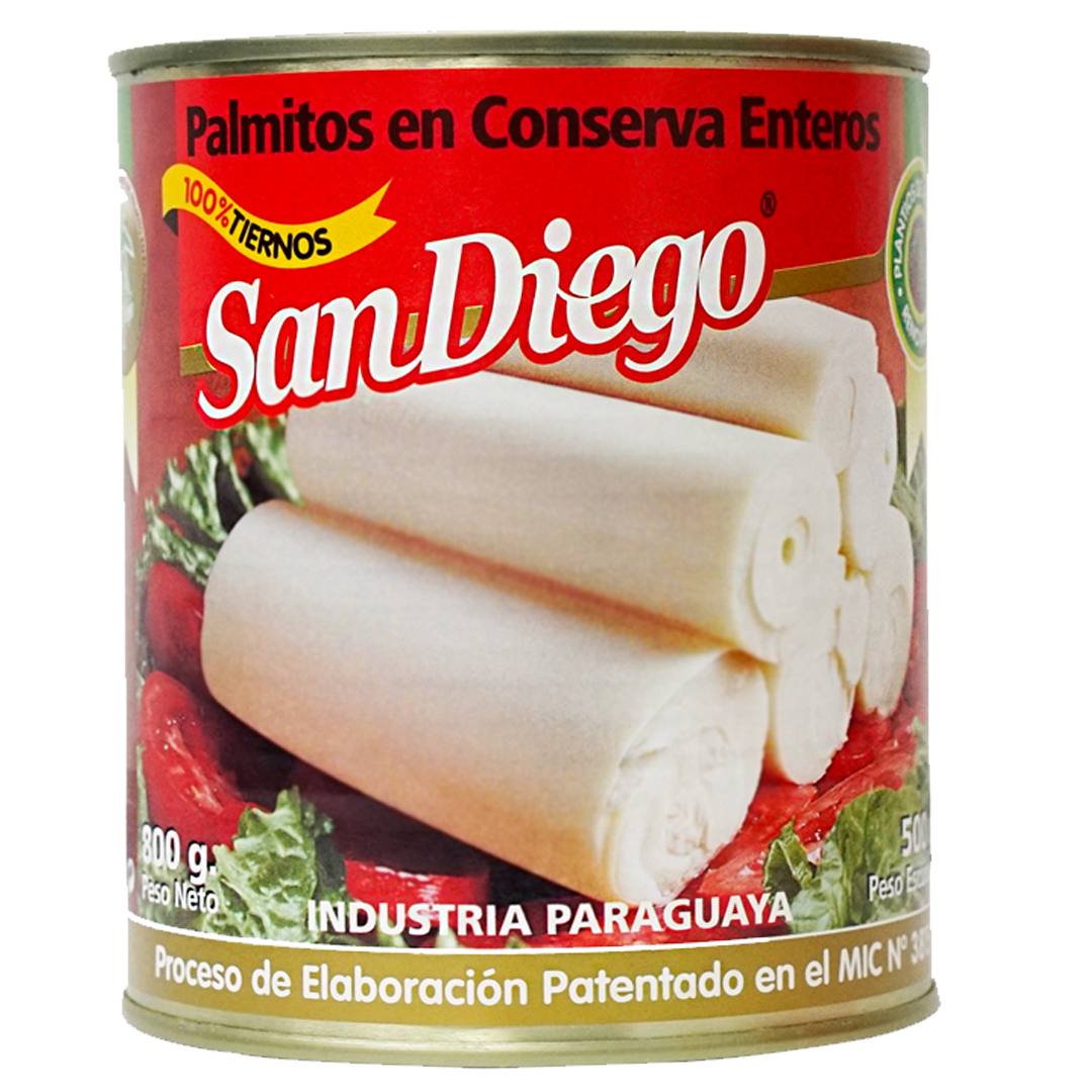 Anúncio: Palmitos San Diego Enteros 800G Lata