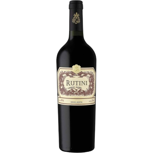 BEB VINHO ARGENTINA RUTINI CABERNET FRANG MALBET TINTO 750ML