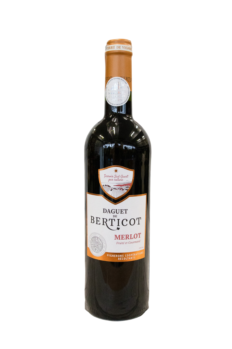 Anúncio: Beb Vinho Fran Daguet de Berticot Merlot 750ml