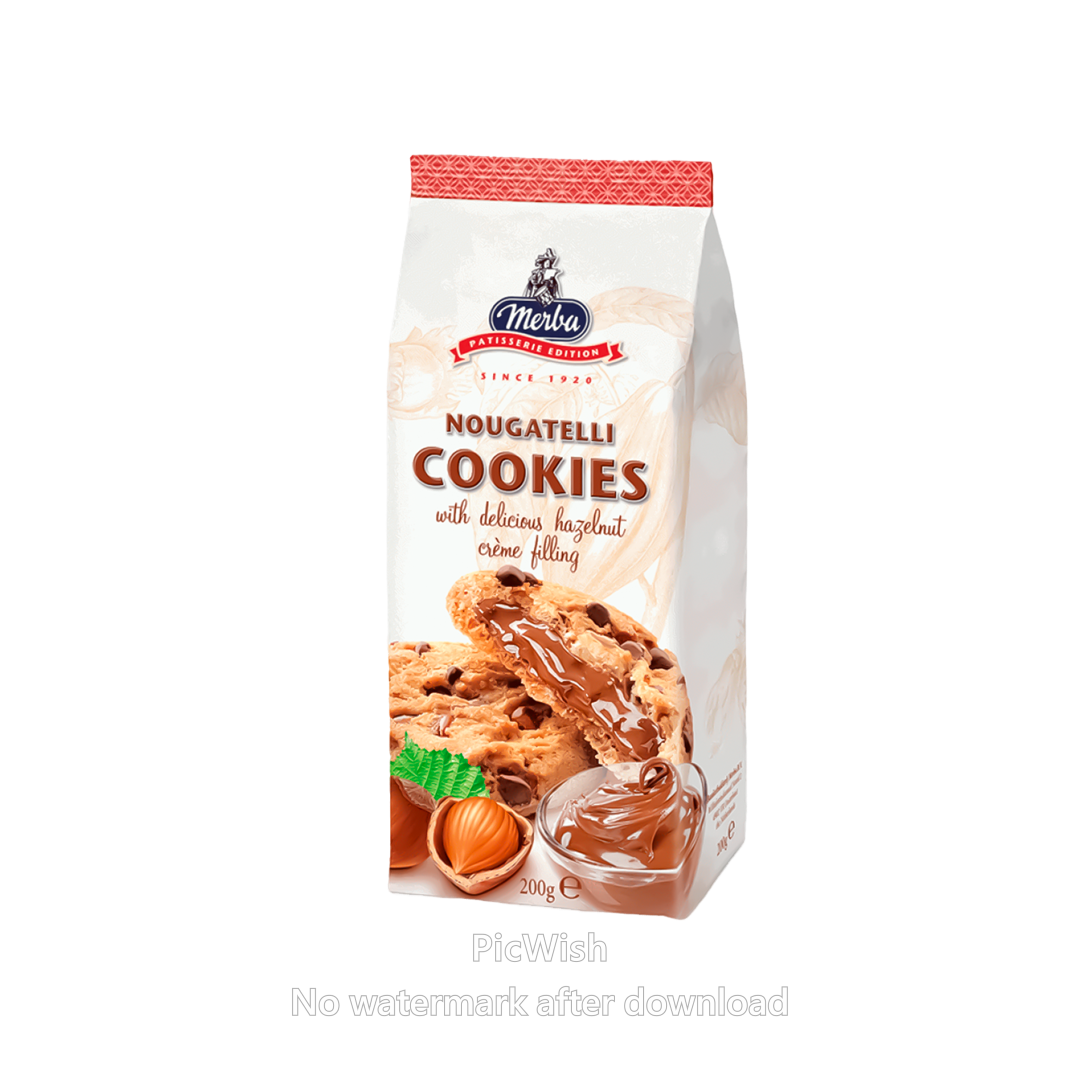 Anúncio: Biscoito Merba Nougatelli 200G