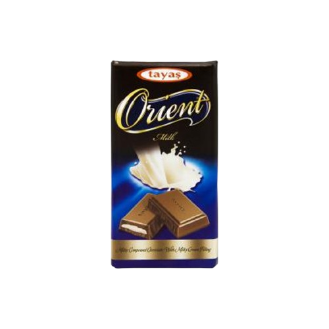 Anúncio: Chocolate Tayas Orient Milk Barra 80G