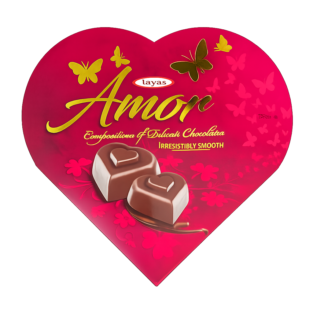Anúncio: Bombom Tayas Amor Irresistibly Smoot CORA€AO 124234