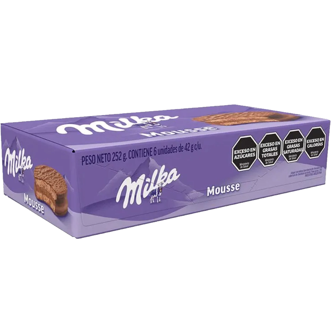 ALFAJOR MILKA MOUSE 42G CX 6PCS