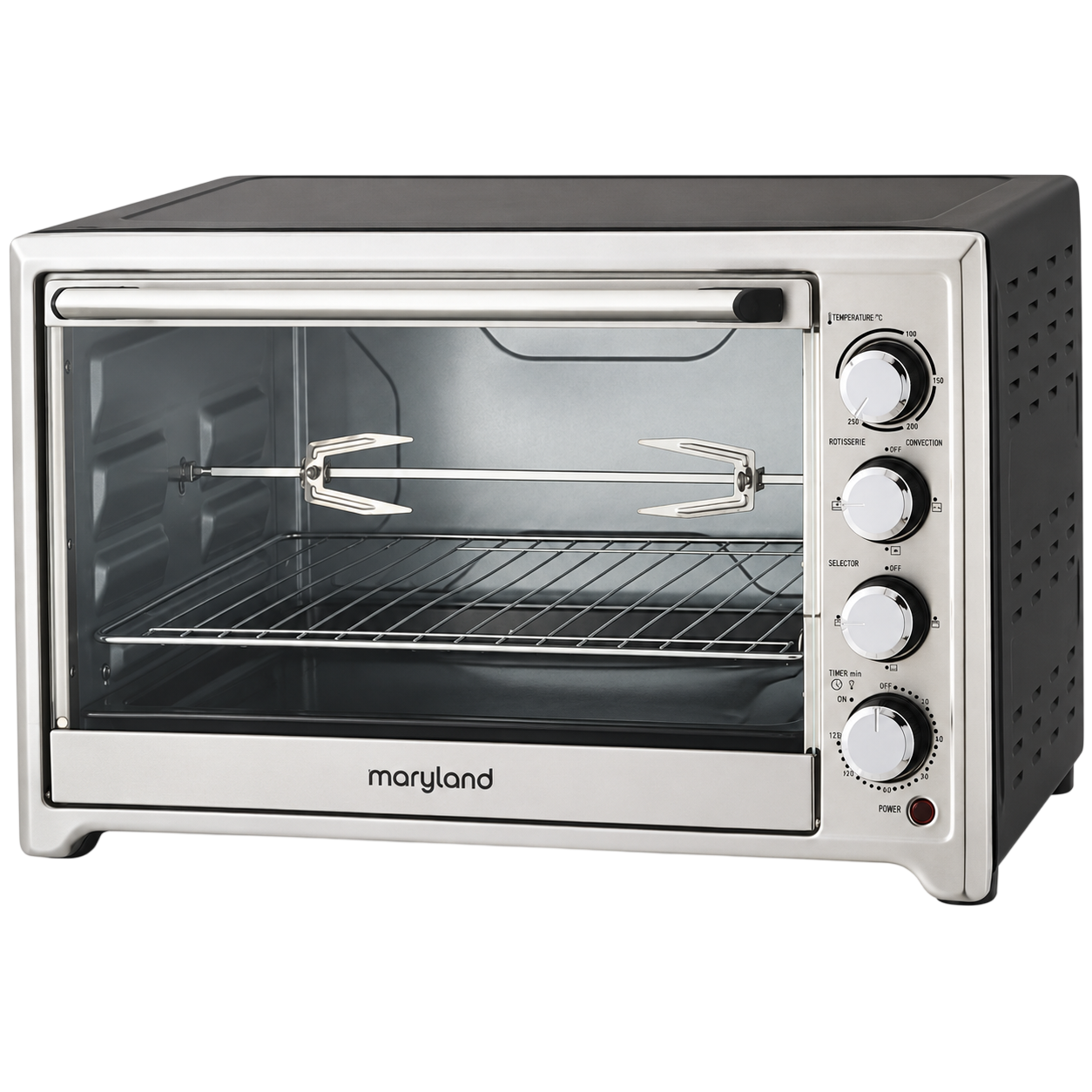 Anúncio: Forno Eletrico Maryland Mr-E08060R PRETO/SILVER 2000W 220V 50/60Hz