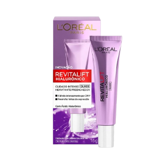 Anúncio: Creme Facial L'Oréal Contorno de Olhos Revitalift Cuidado Intenso 15ml