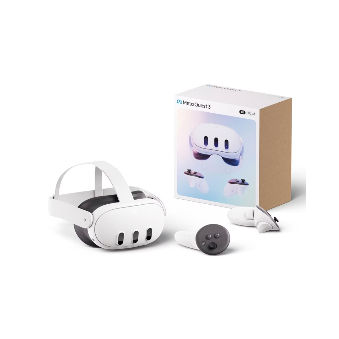  Quest 3 512GB VR新品未開封　保証レシート付 GAME AC VIRTUAL REALITY OCULUS META QUEST 3 512GB 899-00583-01